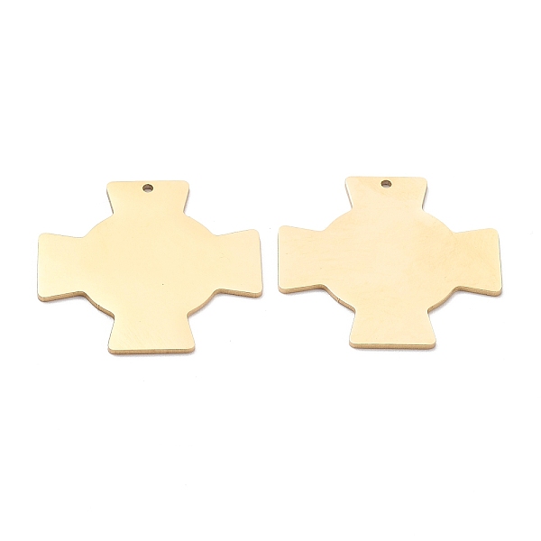 PandaHall Ion Plating(IP) 304 Stainless Steel Pendant, Stamping Blank Tag, Cross, Real 24K Gold Plated, 30x30x1mm, Hole: 1.2mm 304 Stainless...
PandaHall Ion Plating(IP) 304 Stainless Steel Pendant, Stamping Blank Tag, Cross, Real 24K Gold Plated, 30x30x1mm, Hole: 1.2mm 304 Stainless...