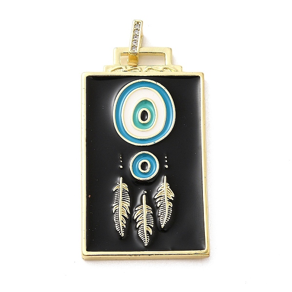 PandaHall Brass Micro Pave Cubic Zirconia Pendant with Enamel, Rectangle, Black, 45.5x25.5x2.5mm, Hole: 4.5mm Brass+Cubic Zirconia+Enamel...
PandaHall Brass Micro Pave Cubic Zirconia Pendant with Enamel, Rectangle, Black, 45.5x25.5x2.5mm, Hole: 4.5mm Brass+Cubic Zirconia+Enamel...