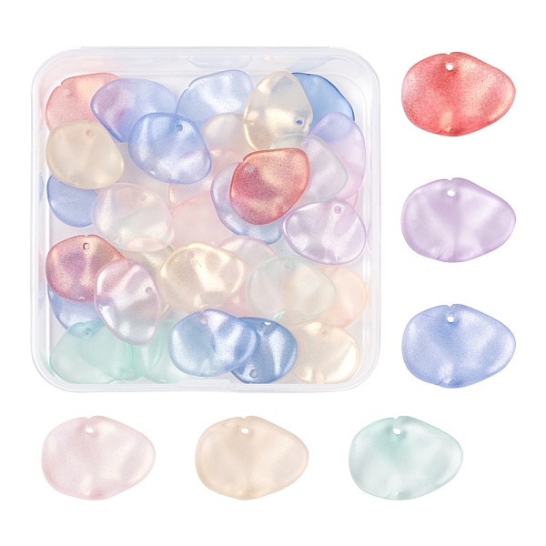 PandaHall 40Pcs Transparent Spray Painted Glass Pendants, Frosted, Petal, Mixed Color, 15x20x4mm, Hole: 1.4mm Glass Petaline Multicolor
PandaHall 40Pcs Transparent Spray Painted Glass Pendants, Frosted, Petal, Mixed Color, 15x20x4mm, Hole: 1.4mm Glass Petaline Multicolor