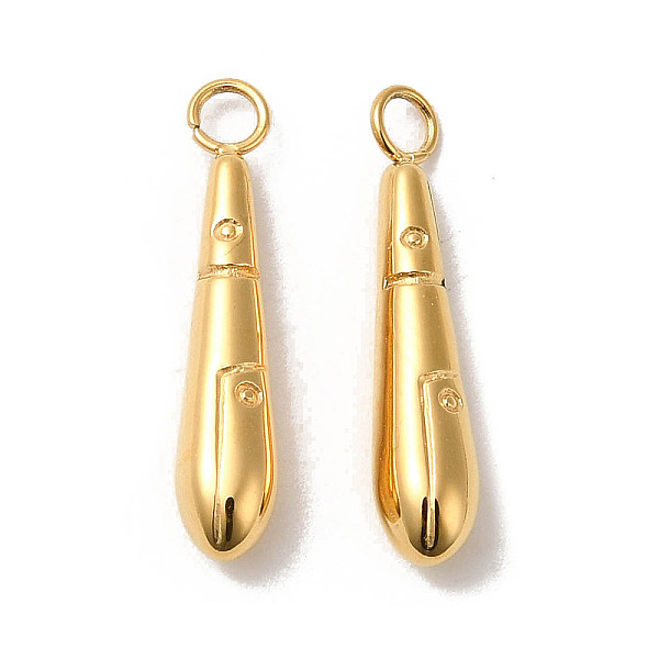 PandaHall Manual Polishing 304 Stainless Steel Pendants, Teardrop Charm, Real 18K Gold Plated, 17.5x3.5mm, Hole: 1.8mm 304 Stainless Steel...
PandaHall Manual Polishing 304 Stainless Steel Pendants, Teardrop Charm, Real 18K Gold Plated, 17.5x3.5mm, Hole: 1.8mm 304 Stainless Steel...
