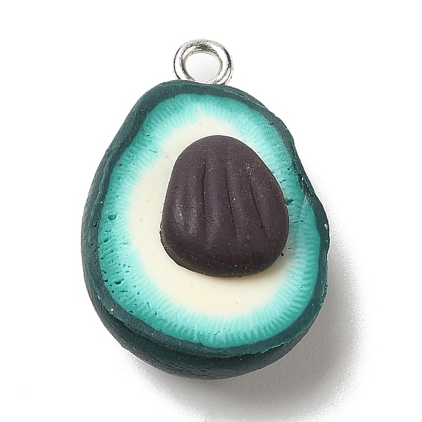 PandaHall Opaque Resin Fruit Pendants, Avocado Charms with Platinum Tone Iron Loops, Shell Shape, 23x16x10mm, Hole: 2mm Iron+Resin Shell...
PandaHall Opaque Resin Fruit Pendants, Avocado Charms with Platinum Tone Iron Loops, Shell Shape, 23x16x10mm, Hole: 2mm Iron+Resin Shell...