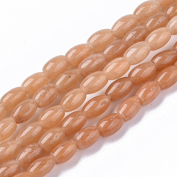 PandaHall Natural Red Aventurine Beads Strands, Oval, 6~7x4.5mm, Hole: 0.8mm, about 61~64pcs/Strand, 15.75 inch(40 cm) Red Aventurine Oval
PandaHall Natural Red Aventurine Beads Strands, Oval, 6~7x4.5mm, Hole: 0.8mm, about 61~64pcs/Strand, 15.75 inch(40 cm) Red Aventurine Oval