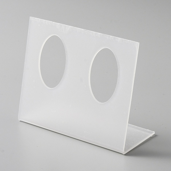 PandaHall 2-Hole Acrylic Stand for Soft Silicone Ear Displays, Earrings Ear Stud Display Teaching Tools Holder, Clear, 12x5.2x9.8cm, Inner...
PandaHall 2-Hole Acrylic Stand for Soft Silicone Ear Displays, Earrings Ear Stud Display Teaching Tools Holder, Clear, 12x5.2x9.8cm, Inner...
