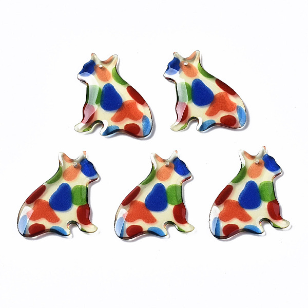PandaHall Epoxy Resin Pendants, Cat/Kitten, Lemon Chiffon, 23.5x20x2mm, Hole: 0.8mm Epoxy Resin Cat Shape
PandaHall Epoxy Resin Pendants, Cat/Kitten, Lemon Chiffon, 23.5x20x2mm, Hole: 0.8mm Epoxy Resin Cat Shape