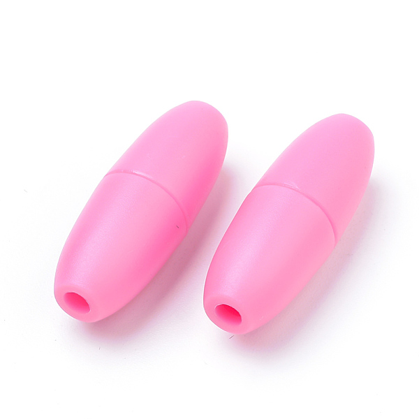 PandaHall Plastic Breakaway Clasps, For Rubber Silicone Teething Necklaces, Hot Pink, 24x9mm, Hole: 2.5mm Plastic Pink
PandaHall Plastic Breakaway Clasps, For Rubber Silicone Teething Necklaces, Hot Pink, 24x9mm, Hole: 2.5mm Plastic Pink