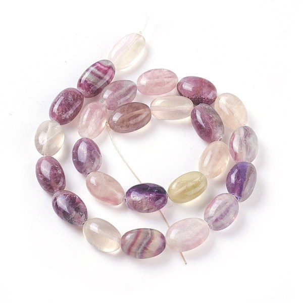 PandaHall Natural Fluorite Beads Strands, Oval, 15~17x10~11x6.5~9mm, Hole: 1.5mm, about 25pcs/strand, 15.66 inch(39.8cm) Fluorite Oval
PandaHall Natural Fluorite Beads Strands, Oval, 15~17x10~11x6.5~9mm, Hole: 1.5mm, about 25pcs/strand, 15.66 inch(39.8cm) Fluorite Oval