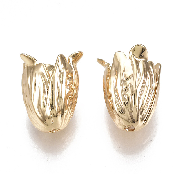 PandaHall Brass Bead Caps, Apetalous, Flower, Nickel Free, Real 18K Gold Plated, 12.5x10.5x10mm, Hole: 1.5mm Brass
PandaHall Brass Bead Caps, Apetalous, Flower, Nickel Free, Real 18K Gold Plated, 12.5x10.5x10mm, Hole: 1.5mm Brass