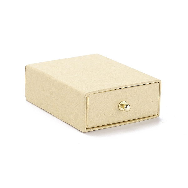 PandaHall Rectangle Paper Drawer Jewelry Set Box, with Brass Rivet, for Earring, Ring and Necklace Gifts Packaging, Pale Goldenrod, 7x9x3cm...
PandaHall Rectangle Paper Drawer Jewelry Set Box, with Brass Rivet, for Earring, Ring and Necklace Gifts Packaging, Pale Goldenrod, 7x9x3cm...