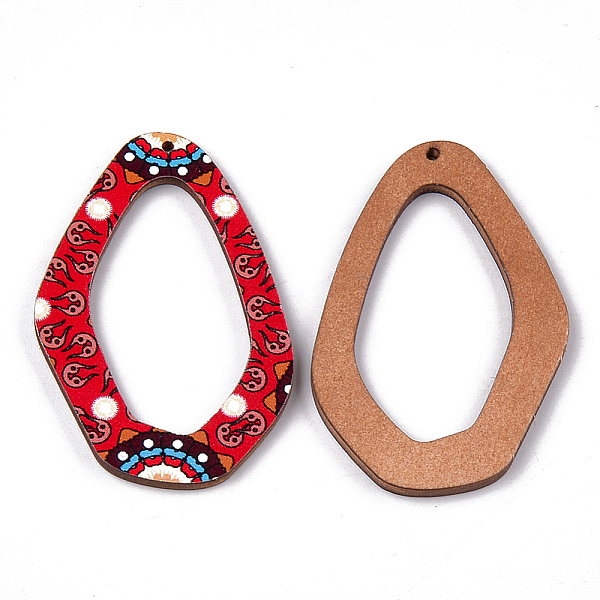 PandaHall Printed Basswood Big Pendants, Back Random Color, Orange Red, 55.5x37x3mm, Hole: 1.2mm Wood Others
PandaHall Printed Basswood Big Pendants, Back Random Color, Orange Red, 55.5x37x3mm, Hole: 1.2mm Wood Others