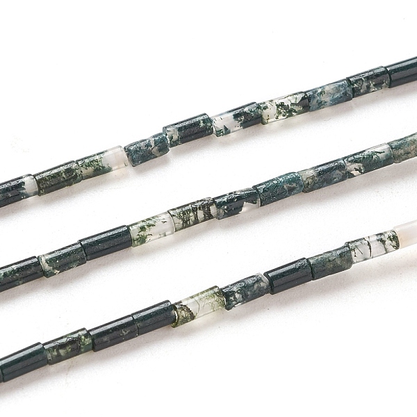 PandaHall Natural Moss Agate Beads Strands, Column, 4~5x2.2mm, Hole: 0.8mm, about 85~99pcs/Strand, 15.75 inch(40cm) Moss Agate Column
PandaHall Natural Moss Agate Beads Strands, Column, 4~5x2.2mm, Hole: 0.8mm, about 85~99pcs/Strand, 15.75 inch(40cm) Moss Agate Column