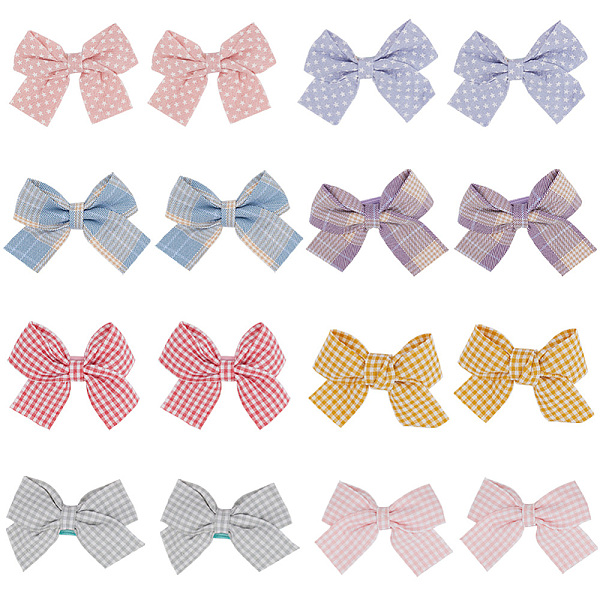 PandaHall Gorgecraft 8Pcs 4 Style Cute Bowknot Cloth Alligator Hair Clip, Hair Accessories for Girls Women, Tartan & Star Pattern, Mixed..., Multicolor
PandaHall Gorgecraft 8Pcs 4 Style Cute Bowknot Cloth Alligator Hair Clip, Hair Accessories for Girls Women, Tartan & Star Pattern, Mixed..., Multicolor