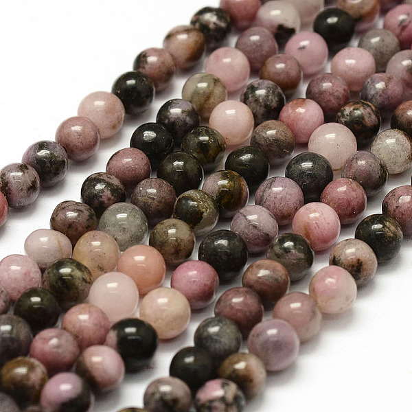 PandaHall Natural Rhodonite Beads Strands, Round, 8mm, Hole: 1mm, about 47pcs/strand, 15.3 inch Rhodonite Round Red
PandaHall Natural Rhodonite Beads Strands, Round, 8mm, Hole: 1mm, about 47pcs/strand, 15.3 inch Rhodonite Round Red
