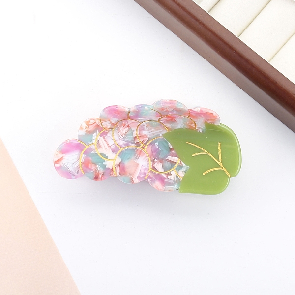 PandaHall Cute Grape Cellulose Acetate Large Claw Hair Clips, Hair Accessories for Girls Women, Hot Pink, 46x93x53mm Cellulose Acetate Grape
PandaHall Cute Grape Cellulose Acetate Large Claw Hair Clips, Hair Accessories for Girls Women, Hot Pink, 46x93x53mm Cellulose Acetate Grape