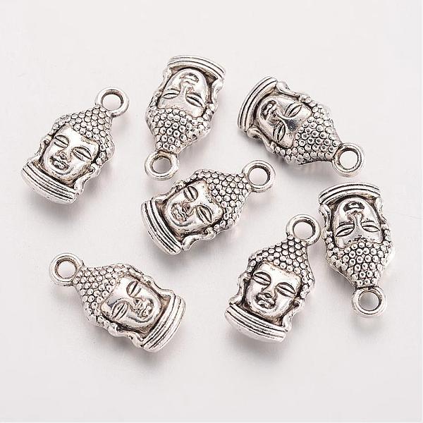 PandaHall Tibetan Style Zinc Alloy Charms, Buddha, Antique Silver, Cadmium Free & Lead Free, 16.5x8x5mm, Hole: 2mm Alloy Human
PandaHall Tibetan Style Zinc Alloy Charms, Buddha, Antique Silver, Cadmium Free & Lead Free, 16.5x8x5mm, Hole: 2mm Alloy Human
