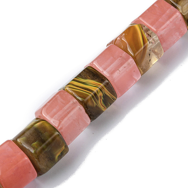 PandaHall Tigerskin Glass Beads Strands, Hexagonal Prism, 9~11x12x13.5~14mm, Hole: 1.2mm, about 20pcs/strand, 7.64~8.70 inch(19.4~22.2cm)...
PandaHall Tigerskin Glass Beads Strands, Hexagonal Prism, 9~11x12x13.5~14mm, Hole: 1.2mm, about 20pcs/strand, 7.64~8.70 inch(19.4~22.2cm)...