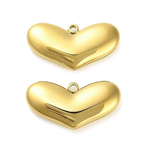 PandaHall 304 Stainless Steel Pendants, Heart Charm, Real 14K Gold Plated, 13x24x4.5mm, Hole: 1.6mm 304 Stainless Steel Heart
PandaHall 304 Stainless Steel Pendants, Heart Charm, Real 14K Gold Plated, 13x24x4.5mm, Hole: 1.6mm 304 Stainless Steel Heart