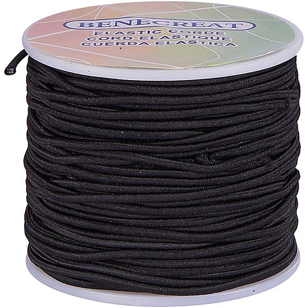 PandaHall BENECREAT 2mm 55 Yard Elastic Cord, Jewelry Making Beading Cord, Stretch Thread Wire Fabric Crafting String Rope Bungee Cord for..., Black
PandaHall BENECREAT 2mm 55 Yard Elastic Cord, Jewelry Making Beading Cord, Stretch Thread Wire Fabric Crafting String Rope Bungee Cord for..., Black