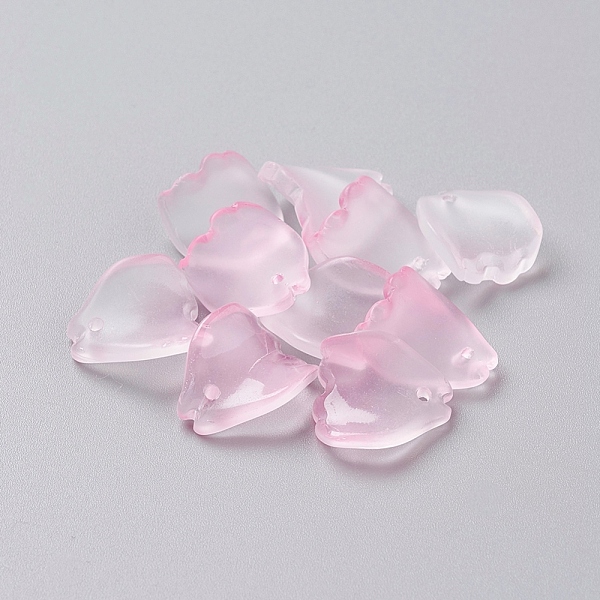 PandaHall Glass Charms, Dyed & Heated, Frosted, Petal, Pink, 13x11x4mm, Hole: 1mm Glass Petaline Pink
PandaHall Glass Charms, Dyed & Heated, Frosted, Petal, Pink, 13x11x4mm, Hole: 1mm Glass Petaline Pink