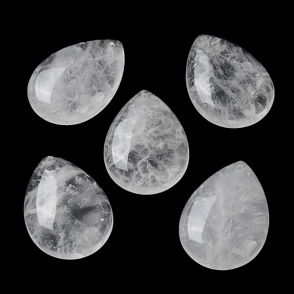 PandaHall Natural Quartz Crystal Pendants, Rock Crystal Pendants, Teardrop Charms, 35.5x25x8.5mm, Hole: 1mm Quartz Crystal Teardrop
PandaHall Natural Quartz Crystal Pendants, Rock Crystal Pendants, Teardrop Charms, 35.5x25x8.5mm, Hole: 1mm Quartz Crystal Teardrop