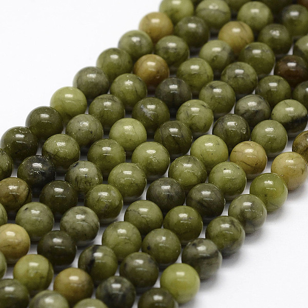 PandaHall Natural Chinese Jade Beads Strands, TaiWan Jade, Round, 6mm, Hole: 1mm, about 64pcs/strand, 15.5 inch TaiWan Jade Round Green
PandaHall Natural Chinese Jade Beads Strands, TaiWan Jade, Round, 6mm, Hole: 1mm, about 64pcs/strand, 15.5 inch TaiWan Jade Round Green