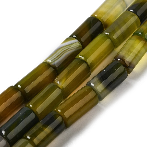 PandaHall Natural Agate Beads Strands, Dyed & Heated, Column, Dark Khaki, 8~8.5x14.5~16mm, Hole: 1.6mm, about 12pcs/strand, 7.20~7.48''...
PandaHall Natural Agate Beads Strands, Dyed & Heated, Column, Dark Khaki, 8~8.5x14.5~16mm, Hole: 1.6mm, about 12pcs/strand, 7.20~7.48''...