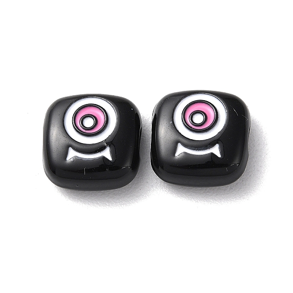PandaHall Spray Painted Alloy Enamel Beads, Square with Eye, Black, 10x10x4mm, Hole: 1.8mm Alloy+Enamel Square Black
PandaHall Spray Painted Alloy Enamel Beads, Square with Eye, Black, 10x10x4mm, Hole: 1.8mm Alloy+Enamel Square Black