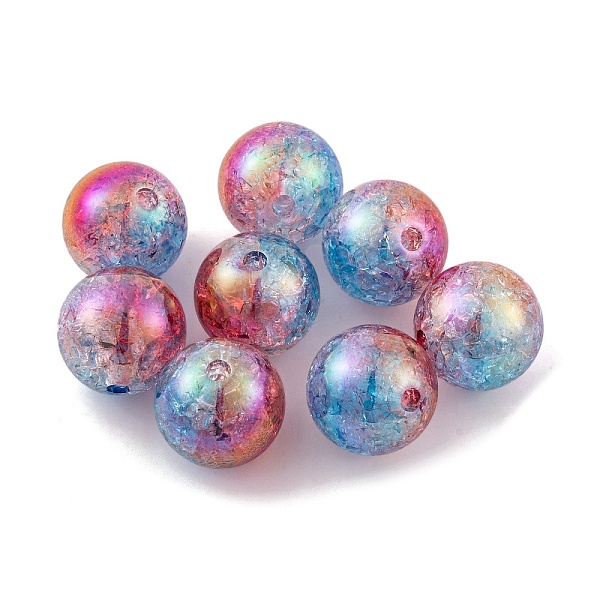 PandaHall UV Plating Rainbow Iridescent Two Tone Acrylic Beads, Crackle Style, Round, Royal Blue, 15.5mm, Hole: 2.7mm Acrylic Round
PandaHall UV Plating Rainbow Iridescent Two Tone Acrylic Beads, Crackle Style, Round, Royal Blue, 15.5mm, Hole: 2.7mm Acrylic Round