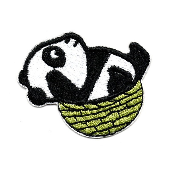 PandaHall Computerized Embroidery Cloth Iron on/Sew on Patches, Costume Accessories, Appliques, Panda, Olive Drab, 42x51mm Cloth Panda Green
PandaHall Computerized Embroidery Cloth Iron on/Sew on Patches, Costume Accessories, Appliques, Panda, Olive Drab, 42x51mm Cloth Panda Green