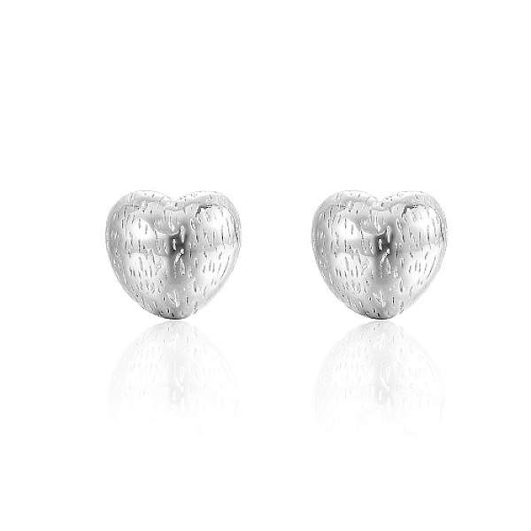 PandaHall 304 Stainless Steel Stud Earrings for Women, Heart, Stainless Steel Color, 19x20mm 304 Stainless Steel Heart
PandaHall 304 Stainless Steel Stud Earrings for Women, Heart, Stainless Steel Color, 19x20mm 304 Stainless Steel Heart
