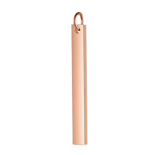 PandaHall 201 Stainless Steel Pendants, with Jump Ring, Manual Polishing, Stamping Blank Tag, Rectangle, Golden, 30x3x1.5mm, Hole: 3mm 201...
PandaHall 201 Stainless Steel Pendants, with Jump Ring, Manual Polishing, Stamping Blank Tag, Rectangle, Golden, 30x3x1.5mm, Hole: 3mm 201...