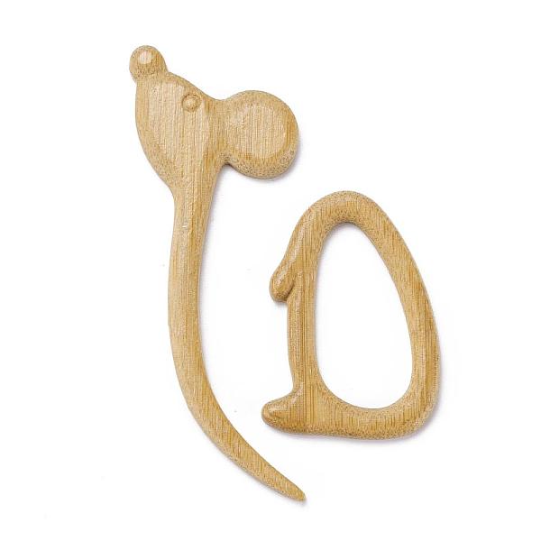 PandaHall Mouse Wood Brooches, Sweater Scarf Buckle Pin, Goldenrod, 46.5x32x4mm Wood Gold
PandaHall Mouse Wood Brooches, Sweater Scarf Buckle Pin, Goldenrod, 46.5x32x4mm Wood Gold