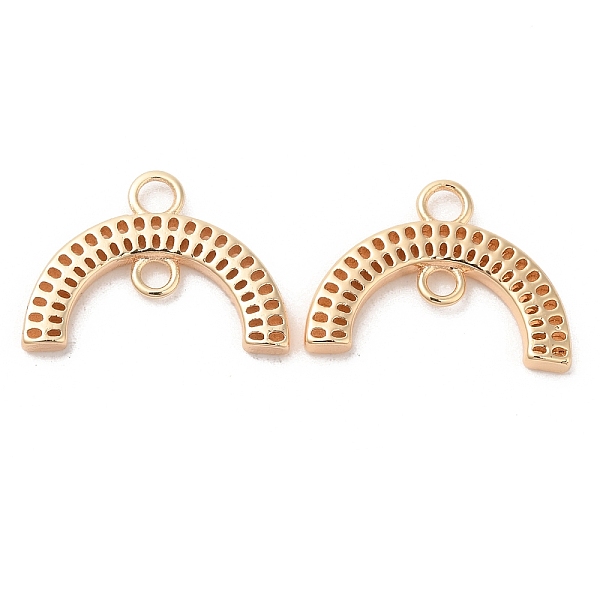 PandaHall Brass Connector Charms, Hollow Arch Links, Real 18K Gold Plated, 13x18x2mm, Hole: 1.8mm and 2mm Brass Arch
PandaHall Brass Connector Charms, Hollow Arch Links, Real 18K Gold Plated, 13x18x2mm, Hole: 1.8mm and 2mm Brass Arch