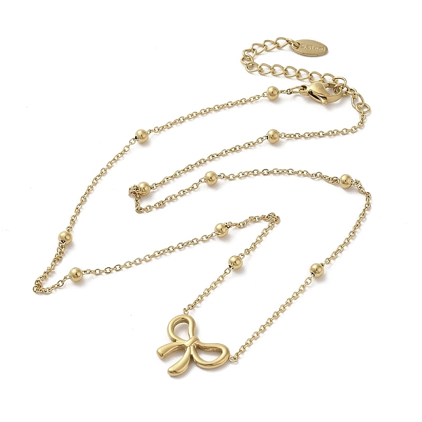 PandaHall 304 Stainless Steel Curb Chain Necklaces, Bowknot Pendant Necklaces for Women, Golden, 16.18 inch(41.1cm) 304 Stainless Steel...
PandaHall 304 Stainless Steel Curb Chain Necklaces, Bowknot Pendant Necklaces for Women, Golden, 16.18 inch(41.1cm) 304 Stainless Steel...