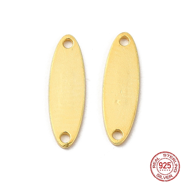 PandaHall 925 Sterling Silver Links, Chain Tabs, with 925 Stamp, Golden, 13x4x0.6mm, Hole: 1mm Sterling Silver
PandaHall 925 Sterling Silver Links, Chain Tabs, with 925 Stamp, Golden, 13x4x0.6mm, Hole: 1mm Sterling Silver