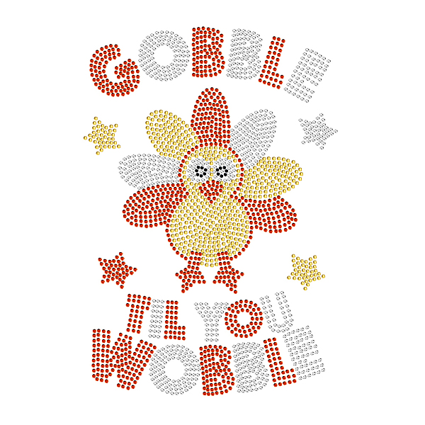 PandaHall Gobble Til You Wobble Rhinestone Sticker, Crystal Car Decal Iron on Appliques Gemstone Border Sticker Glass Hotfix Rhinestone for...
PandaHall Gobble Til You Wobble Rhinestone Sticker, Crystal Car Decal Iron on Appliques Gemstone Border Sticker Glass Hotfix Rhinestone for...