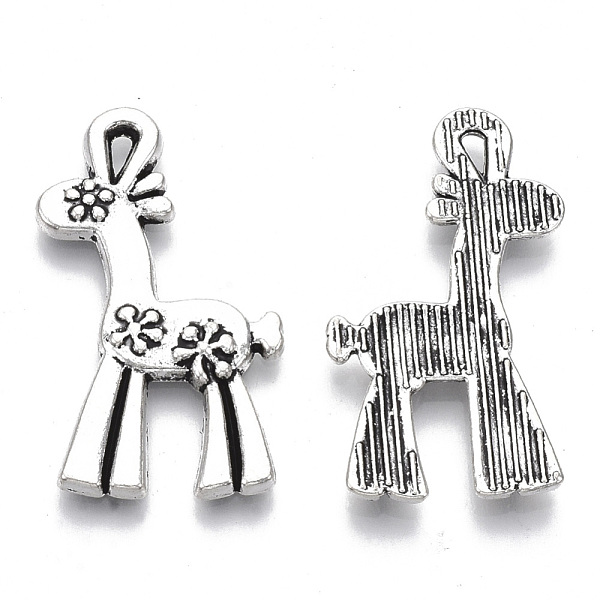PandaHall Tibetan Style Alloy Pendants, Cadmium Free & Lead Free, Sika Deer, Antique Silver, 33.5x20x2.5mm, Hole: 3x1.5mm, about...
PandaHall Tibetan Style Alloy Pendants, Cadmium Free & Lead Free, Sika Deer, Antique Silver, 33.5x20x2.5mm, Hole: 3x1.5mm, about...