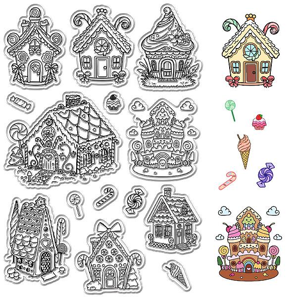 PandaHall Custom PVC Plastic Clear Stamps, for DIY Scrapbooking, Photo Album Decorative, Cards Making, Stamp Sheets, Film Frame, House...
PandaHall Custom PVC Plastic Clear Stamps, for DIY Scrapbooking, Photo Album Decorative, Cards Making, Stamp Sheets, Film Frame, House...
