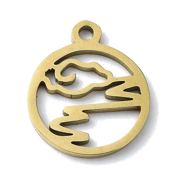 PandaHall 304 Stainless Steel Charms, Laser Cut, Flat Round with Cloud Charm, Golden, 14x11.5x1mm, Hole: 1.2mm 304 Stainless Steel Flat...
PandaHall 304 Stainless Steel Charms, Laser Cut, Flat Round with Cloud Charm, Golden, 14x11.5x1mm, Hole: 1.2mm 304 Stainless Steel Flat...