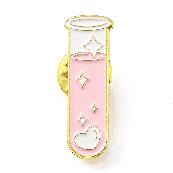 PandaHall Test Tube Enamel Pins, Science Lab Themed Alloy Badge, Golden, Pink, 29.5x10x1.5mm Alloy+Enamel Bottle Pink
PandaHall Test Tube Enamel Pins, Science Lab Themed Alloy Badge, Golden, Pink, 29.5x10x1.5mm Alloy+Enamel Bottle Pink