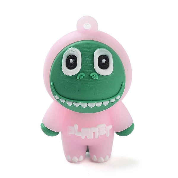 PandaHall PVC Plastic Big Pendants, Dinosaur, Pink, 50x31x24mm, Hole: 3mm PVC Dinosaur Pink
PandaHall PVC Plastic Big Pendants, Dinosaur, Pink, 50x31x24mm, Hole: 3mm PVC Dinosaur Pink