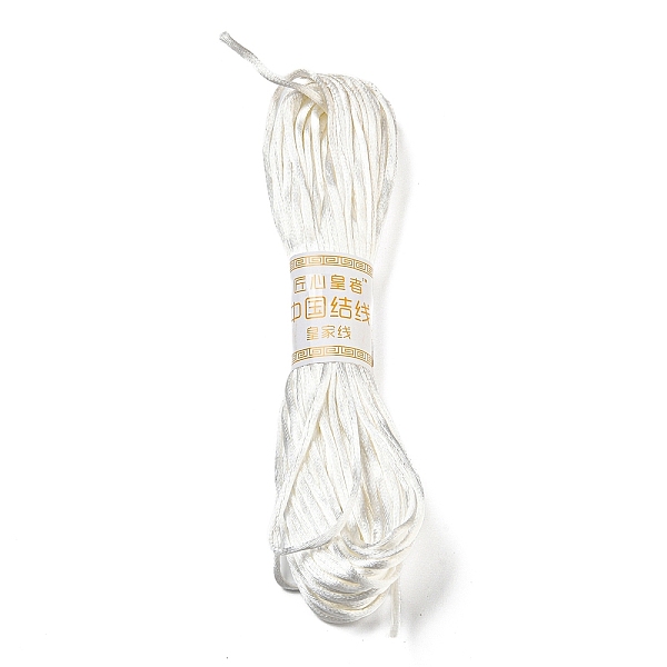 PandaHall Polyester Embroidery Floss, Cross Stitch Threads, White, 3mm, 20m/bundle Polyester White
PandaHall Polyester Embroidery Floss, Cross Stitch Threads, White, 3mm, 20m/bundle Polyester White