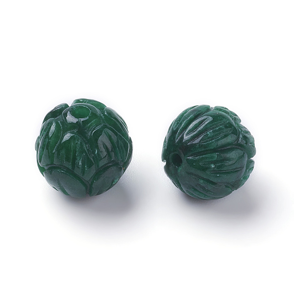 PandaHall Natural Myanmar Jade/Burmese Jade Beads, Dyed, Round, 13x12.5mm, Hole: 2mm Myanmar Jade Round
PandaHall Natural Myanmar Jade/Burmese Jade Beads, Dyed, Round, 13x12.5mm, Hole: 2mm Myanmar Jade Round