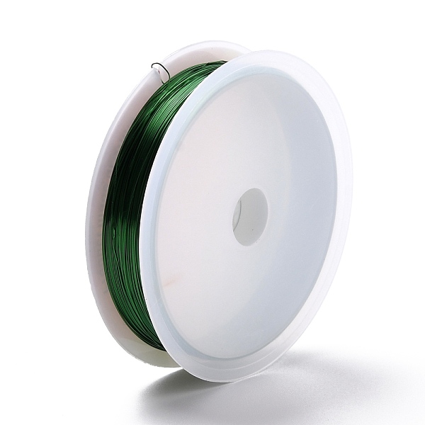 PandaHall Round Copper Jewelry Wire, Dark Green, 22 Gauge, 0.6mm, about 19.68 Feet(6m)/roll Copper Round
PandaHall Round Copper Jewelry Wire, Dark Green, 22 Gauge, 0.6mm, about 19.68 Feet(6m)/roll Copper Round