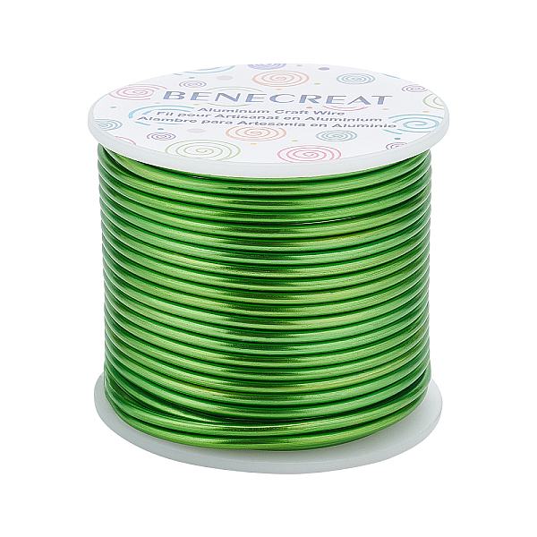 PandaHall BENECREAT Matte Round Aluminum Wire, Lime Green, 10 Gauge, 2.5mm, 24.5m/roll Aluminum Round
PandaHall BENECREAT Matte Round Aluminum Wire, Lime Green, 10 Gauge, 2.5mm, 24.5m/roll Aluminum Round