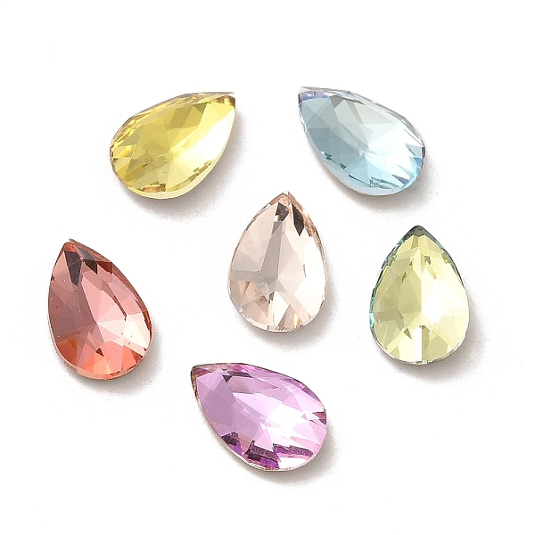 PandaHall Glass Rhinestone Cabochons, Point Back & Back Plated, Faceted, Teardrop, Mixed Color, 10x6.4x3mm Glass Rhinestone Teardrop..., Multicolor
PandaHall Glass Rhinestone Cabochons, Point Back & Back Plated, Faceted, Teardrop, Mixed Color, 10x6.4x3mm Glass Rhinestone Teardrop..., Multicolor