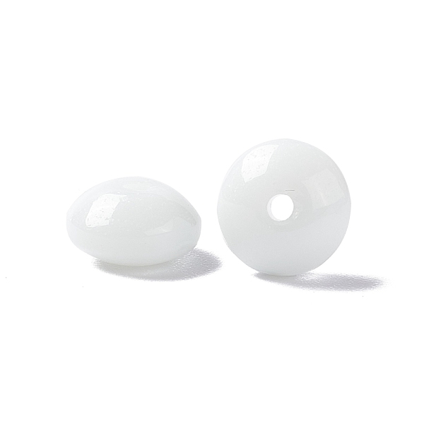 PandaHall Opaque Glass Beads, Flat Round/Abacus, White, 8.5x4.5mm, Hole: 1.6mm Glass Rondelle White
PandaHall Opaque Glass Beads, Flat Round/Abacus, White, 8.5x4.5mm, Hole: 1.6mm Glass Rondelle White