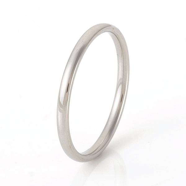 PandaHall 201 Stainless Steel Plain Band Rings, Stainless Steel Color, Size 5, Inner Diameter: 16mm, 1.5mm 201 Stainless Steel
PandaHall 201 Stainless Steel Plain Band Rings, Stainless Steel Color, Size 5, Inner Diameter: 16mm, 1.5mm 201 Stainless Steel