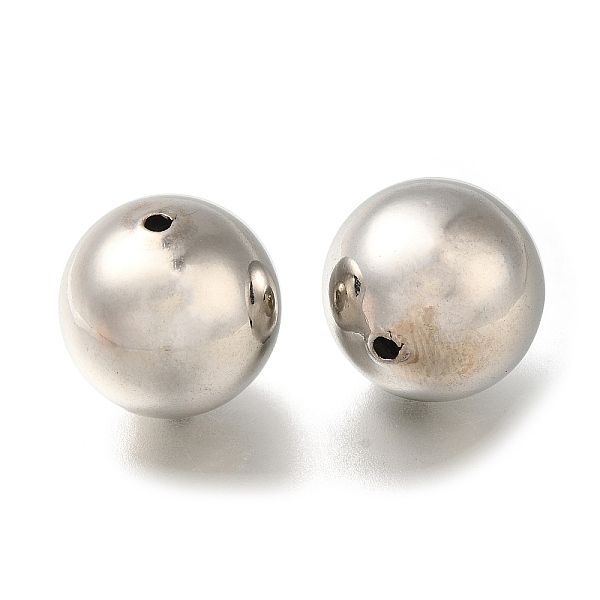 PandaHall Rack Plating Brass Beads, Long-Lasting Plated, Lead Free & Cadmium Free, Round, Platinum, 18mm, Hole: 2mm Brass Round
PandaHall Rack Plating Brass Beads, Long-Lasting Plated, Lead Free & Cadmium Free, Round, Platinum, 18mm, Hole: 2mm Brass Round