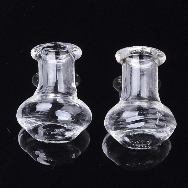 PandaHall Handmade One Hole Blown Glass Globe Cover, For Bottle Pendant Making, Clear, 20.5~21.5x16~16.5mm, Hole: 6mm, Bottle Capacity...
PandaHall Handmade One Hole Blown Glass Globe Cover, For Bottle Pendant Making, Clear, 20.5~21.5x16~16.5mm, Hole: 6mm, Bottle Capacity...