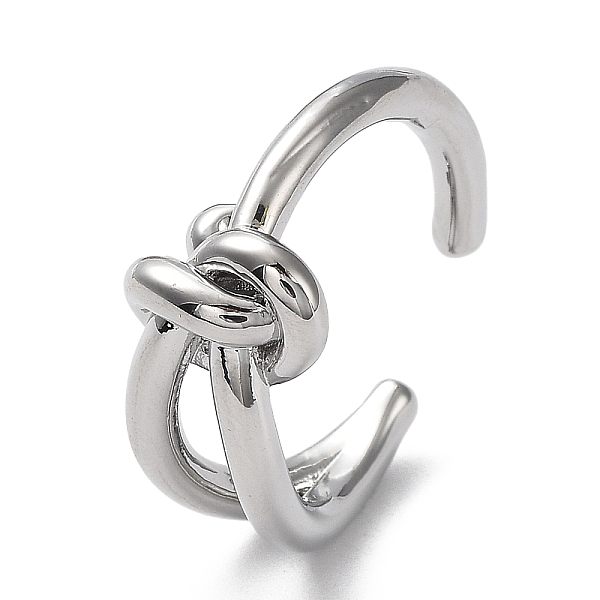 PandaHall Rack Plating Brass Knot Open Cuff Rings for Women, Lead Free & Cadmium Free, Long-Lasting Plated, Platinum, Inner Diameter: 17.4mm...
PandaHall Rack Plating Brass Knot Open Cuff Rings for Women, Lead Free & Cadmium Free, Long-Lasting Plated, Platinum, Inner Diameter: 17.4mm...